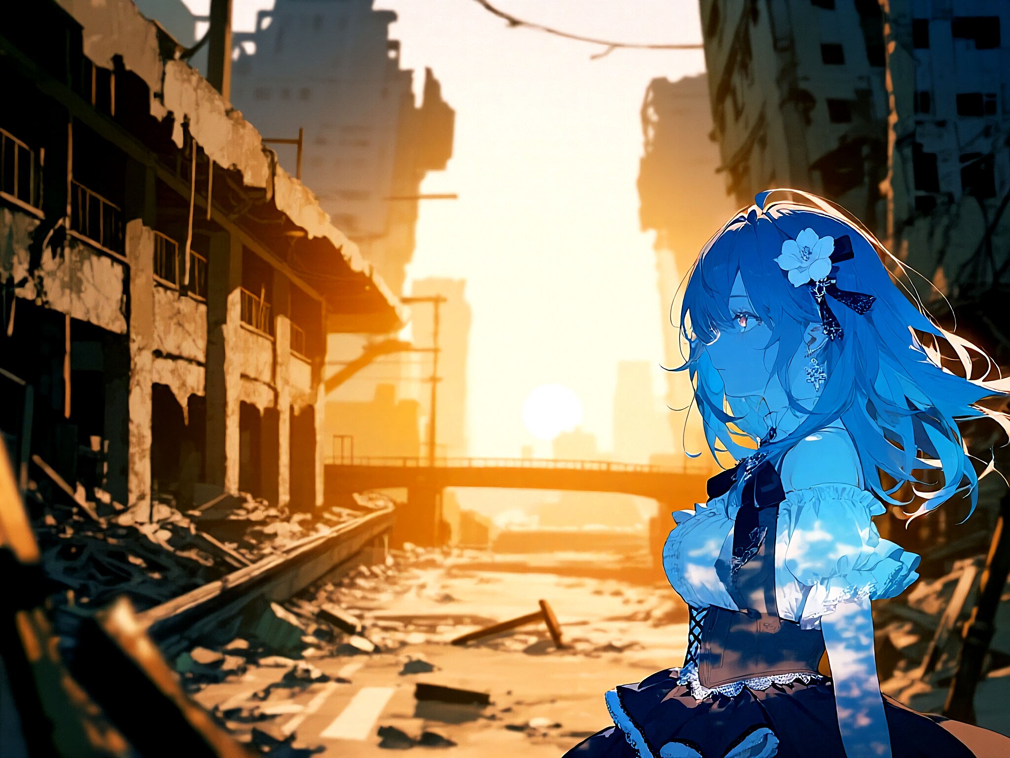 碧き世界の記憶 | の人気AIイラスト・グラビア