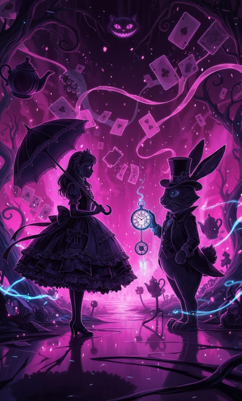 Gothic Lolita Alice in wonder Land