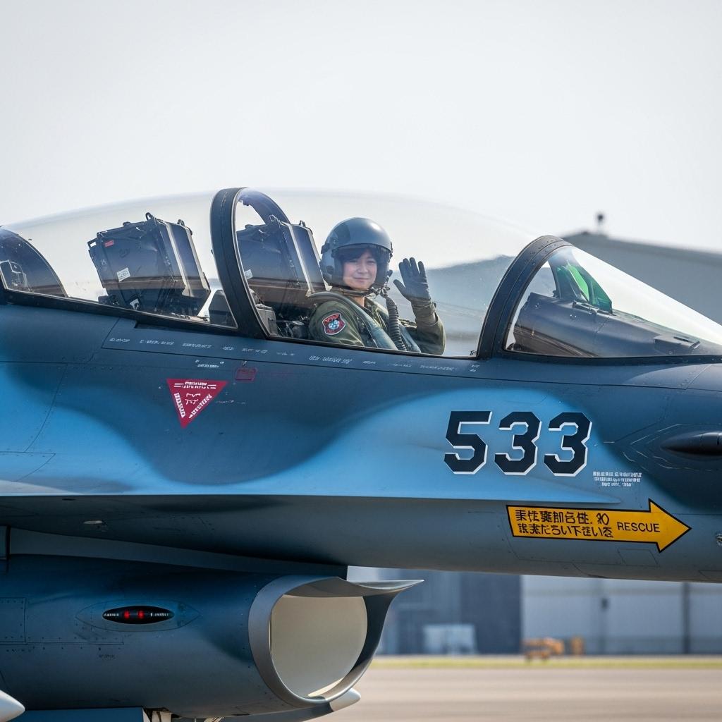 女性航空自衛官　スクランブル発進 | の人気AIイラスト・グラビア