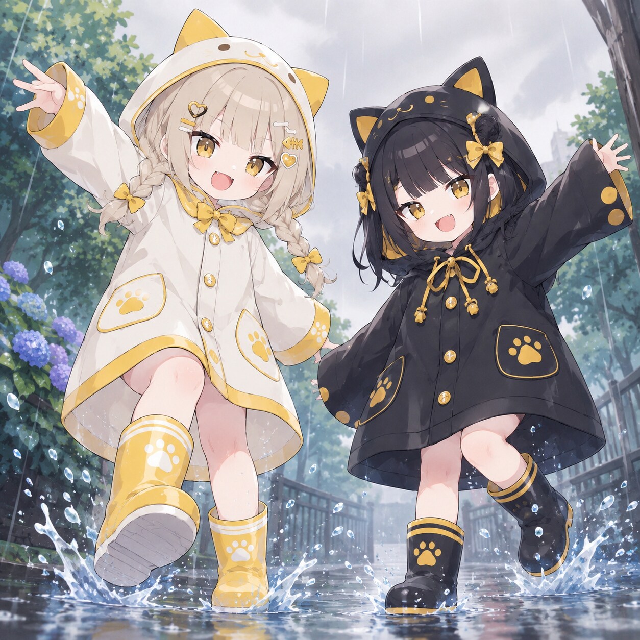 雨だっておもちゃと一緒 | の人気AIイラスト・グラビア