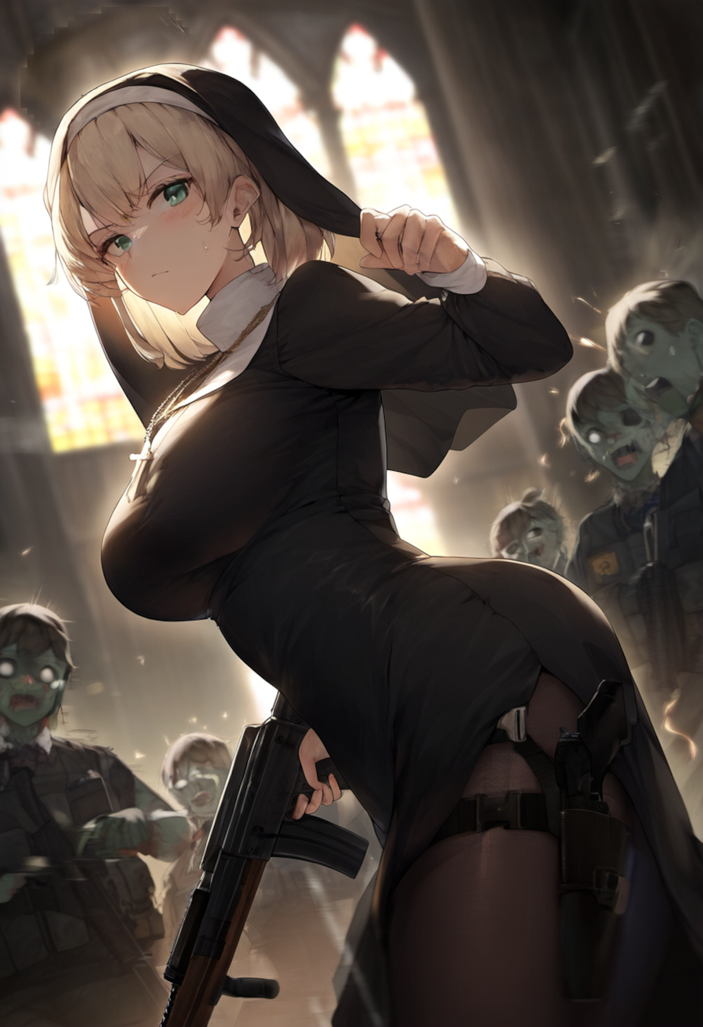 武装シスターテスト【250302 / 10枚】