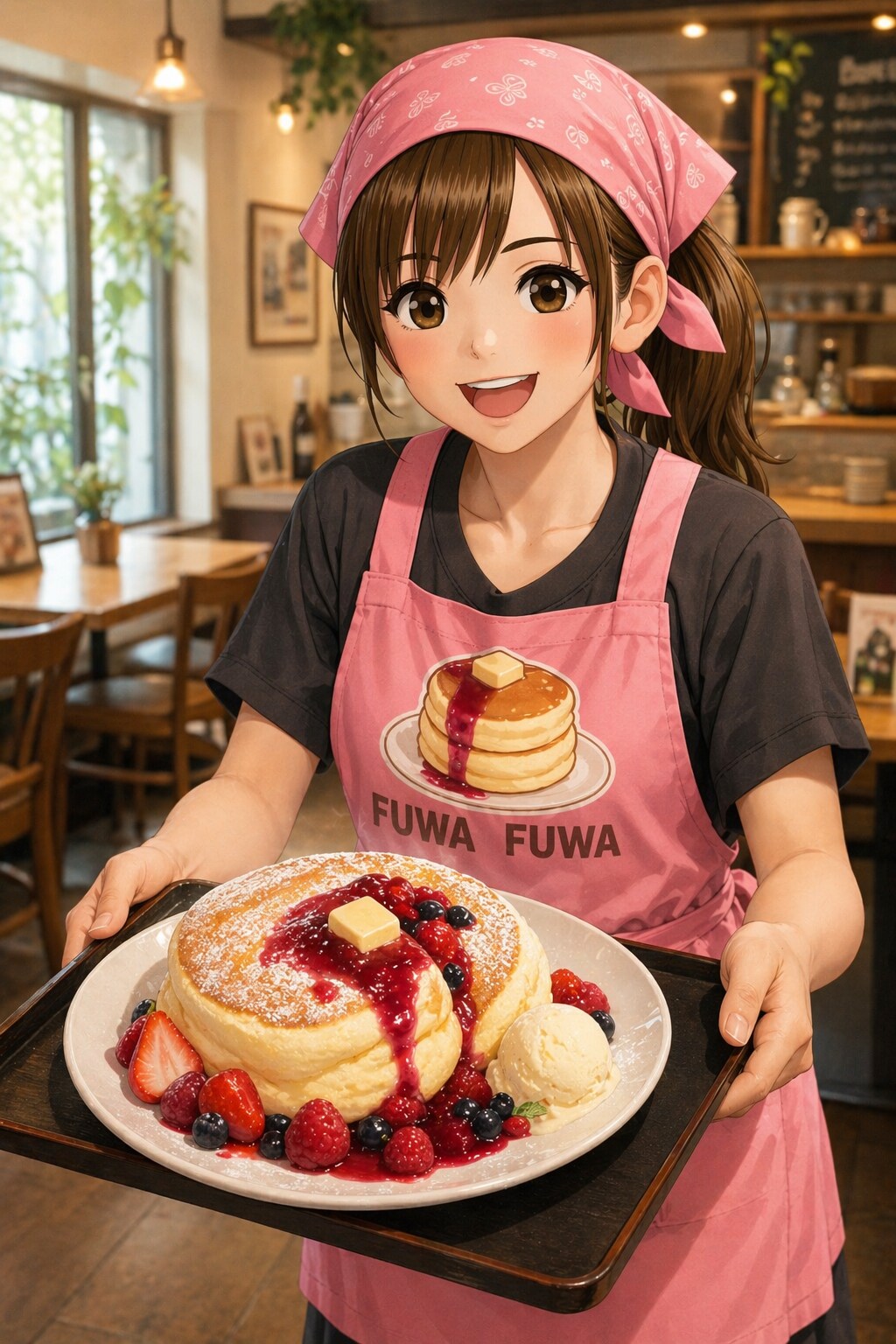 リコッタチーズのパンケーキ