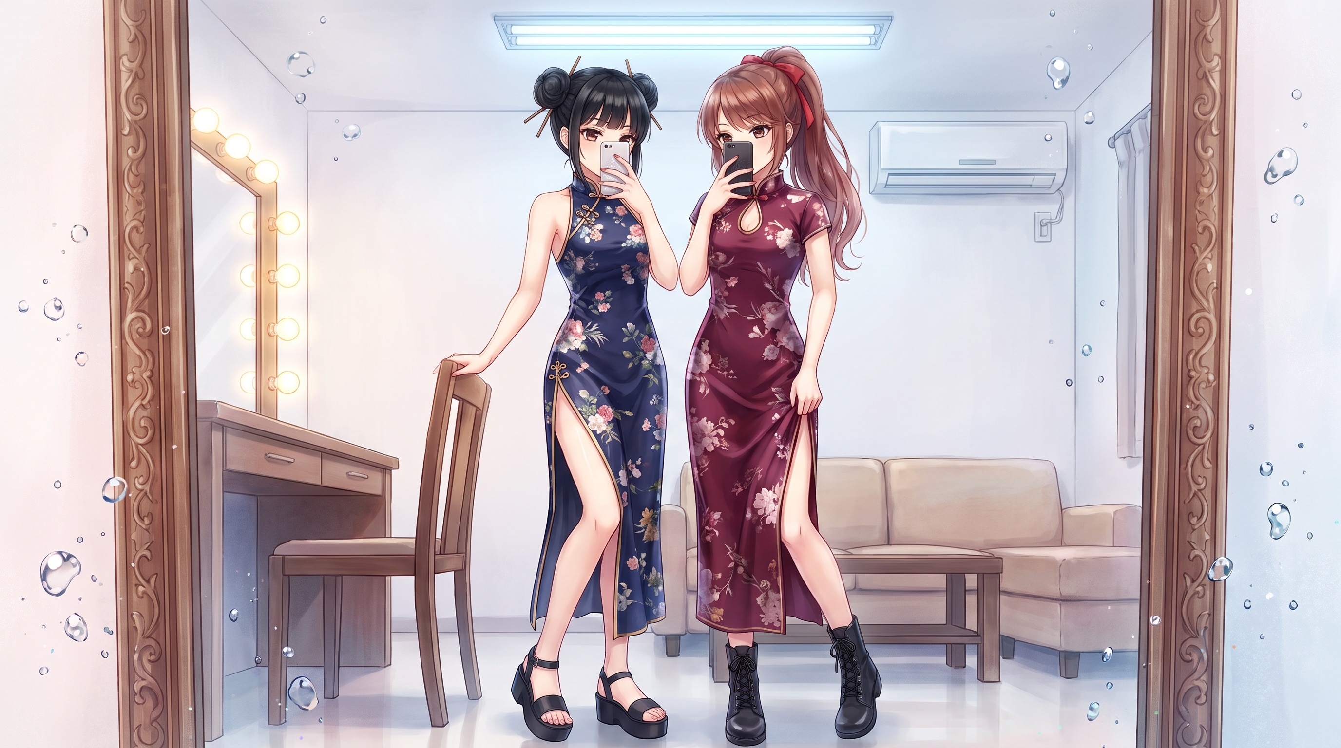 鏡中花影交響