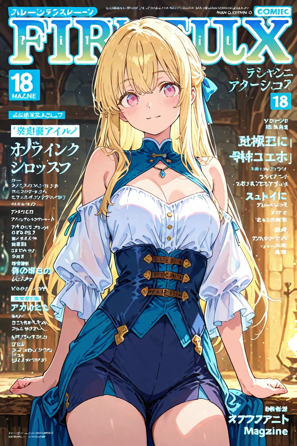 ファンタジーコミック雑誌。