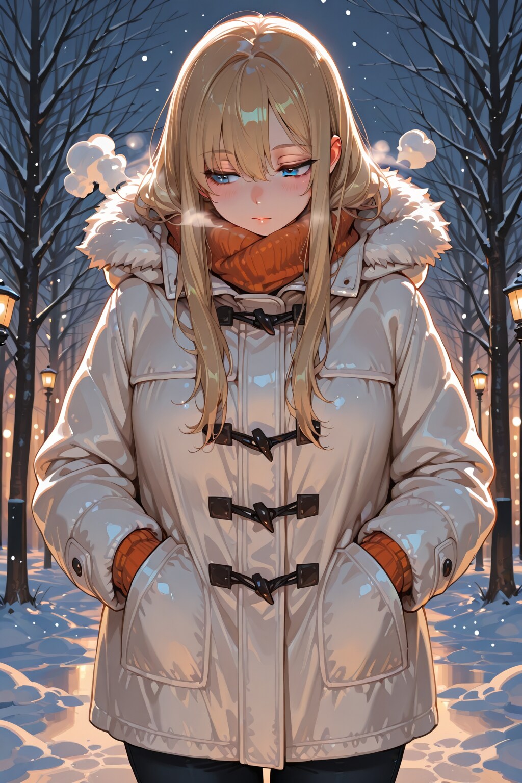 冬の美少女