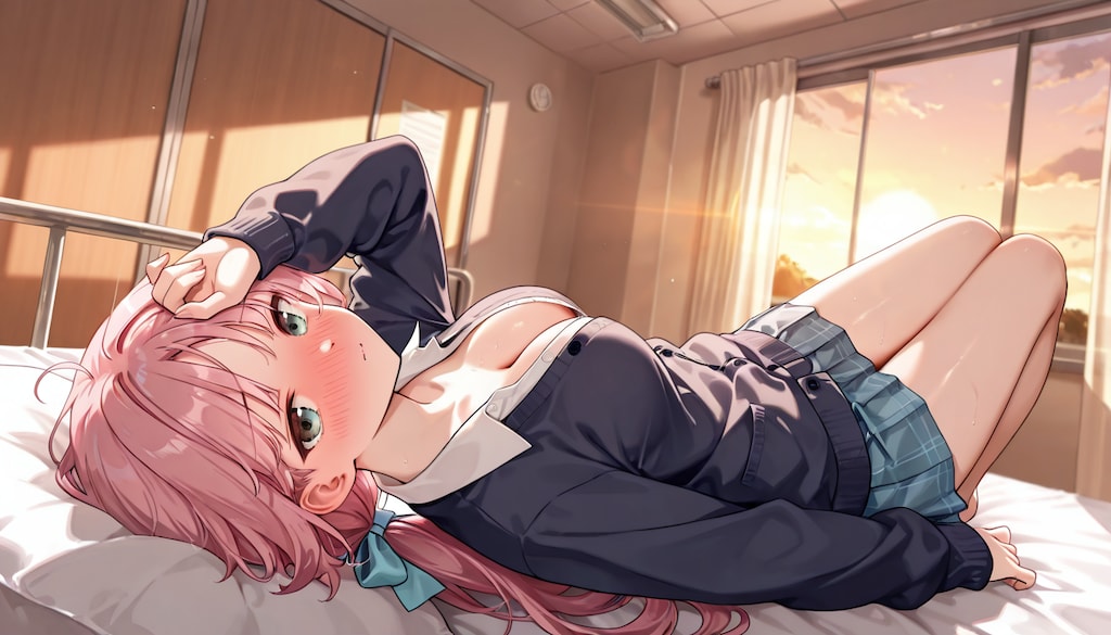 熱が下がらなくて