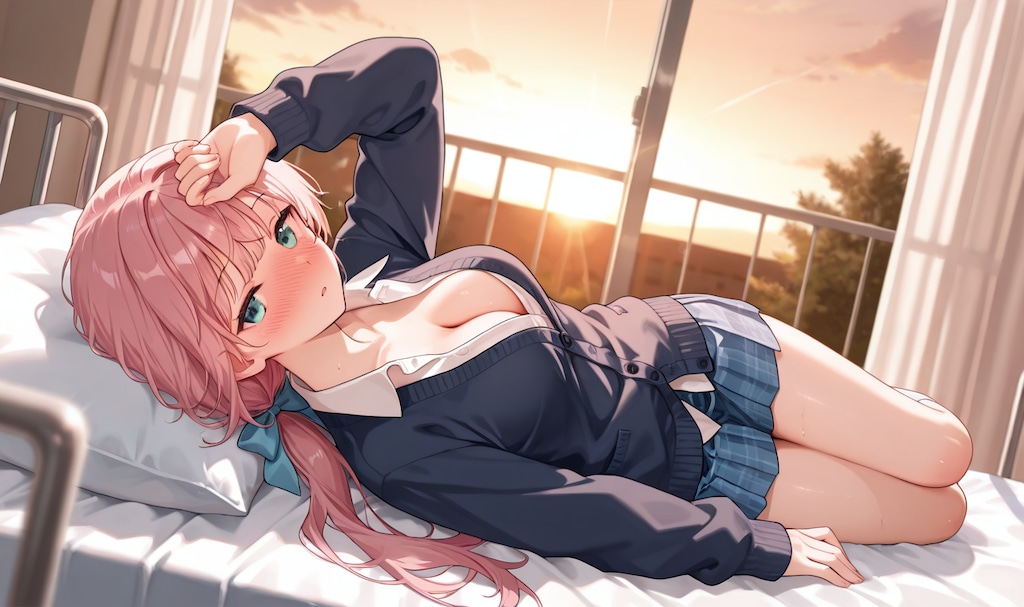 熱が下がらなくて