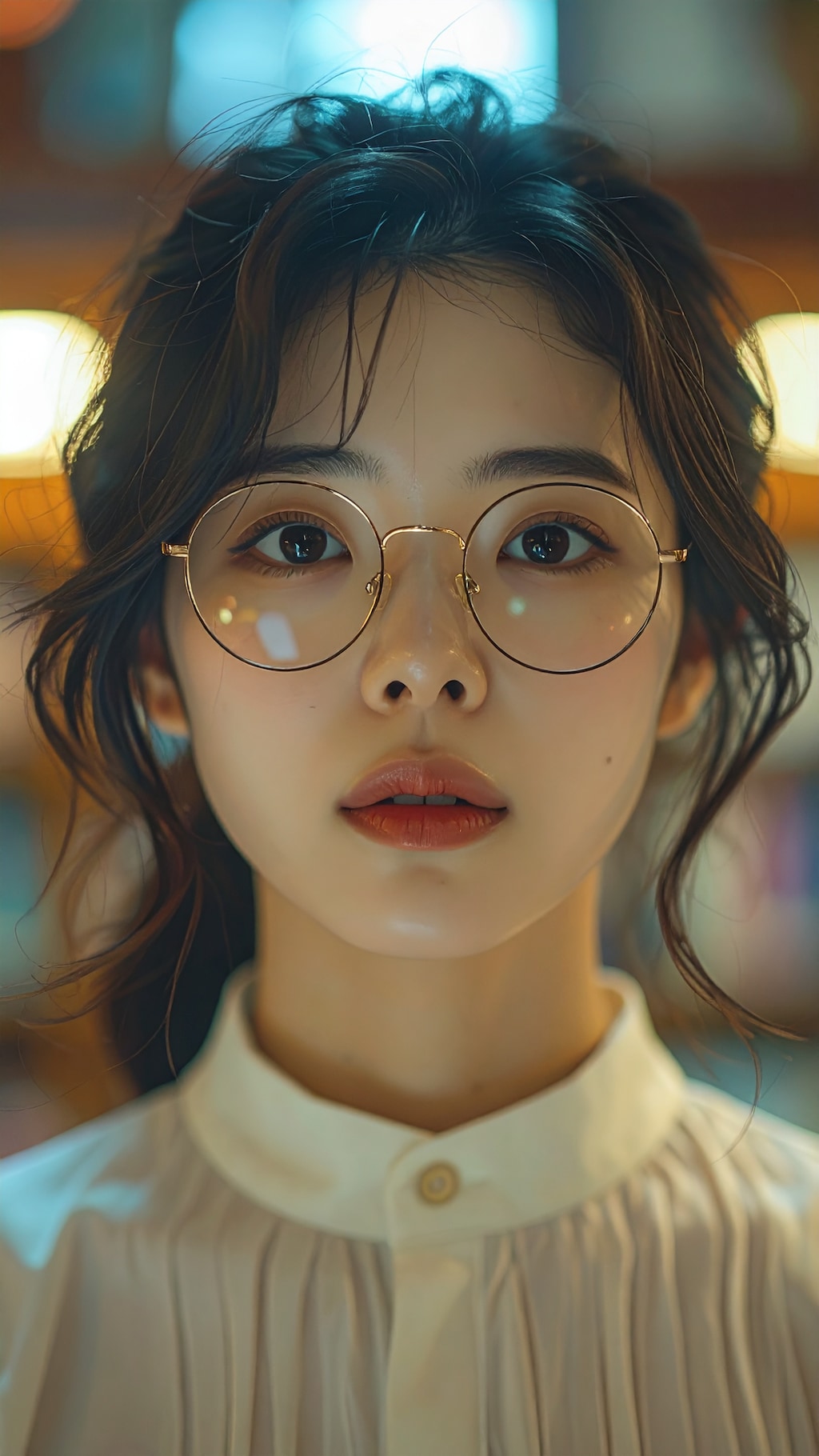 仕事とプライベートで雰囲気違うお姉さん