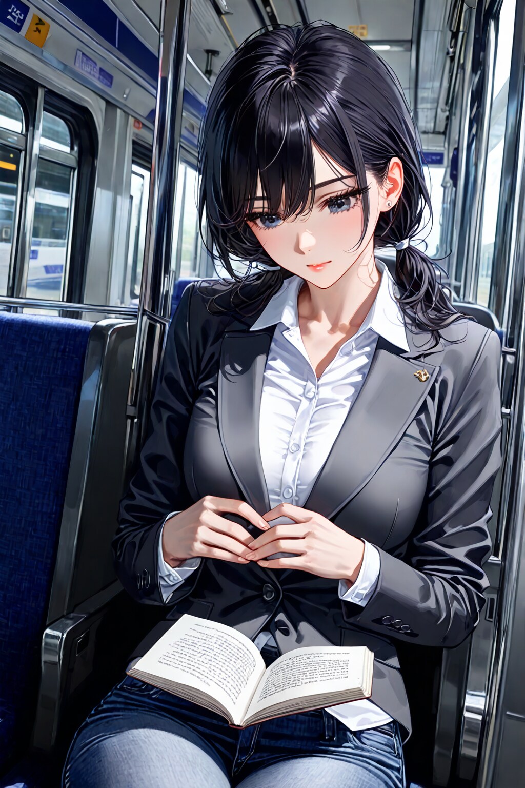 【Today's illustration】daily④「train」「過去作」_20250621