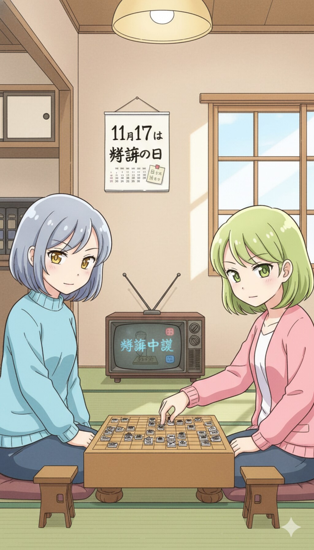 板倉対古沢、将棋対決！