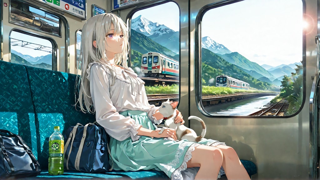 春旅 with 仔猫《Stable Diffusion XL版》