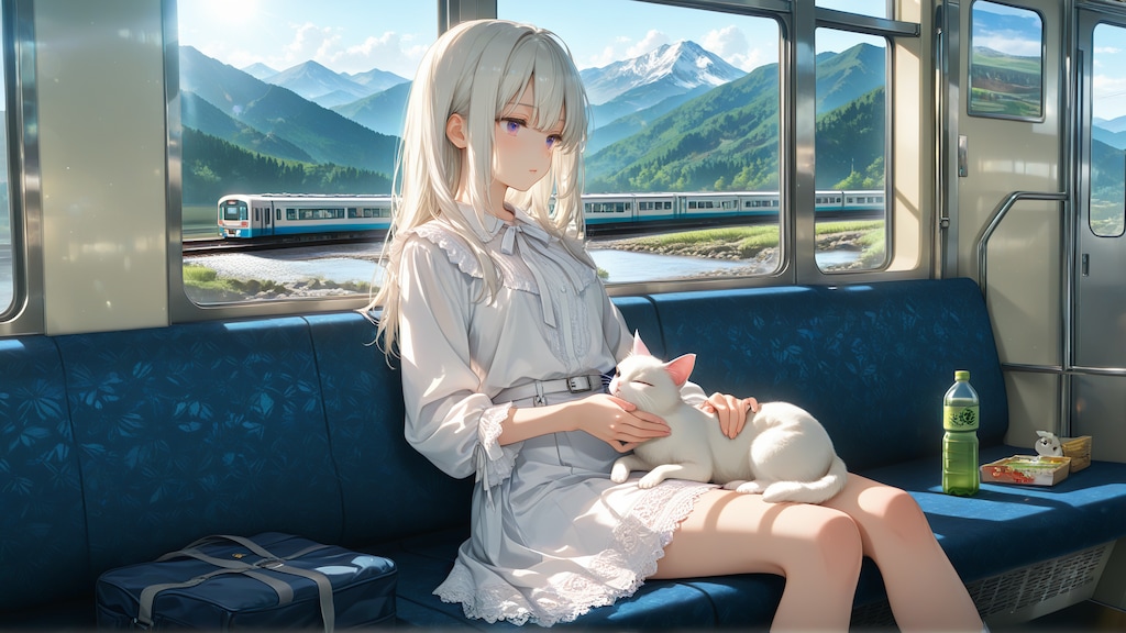 春旅 with 仔猫《Stable Diffusion XL版》