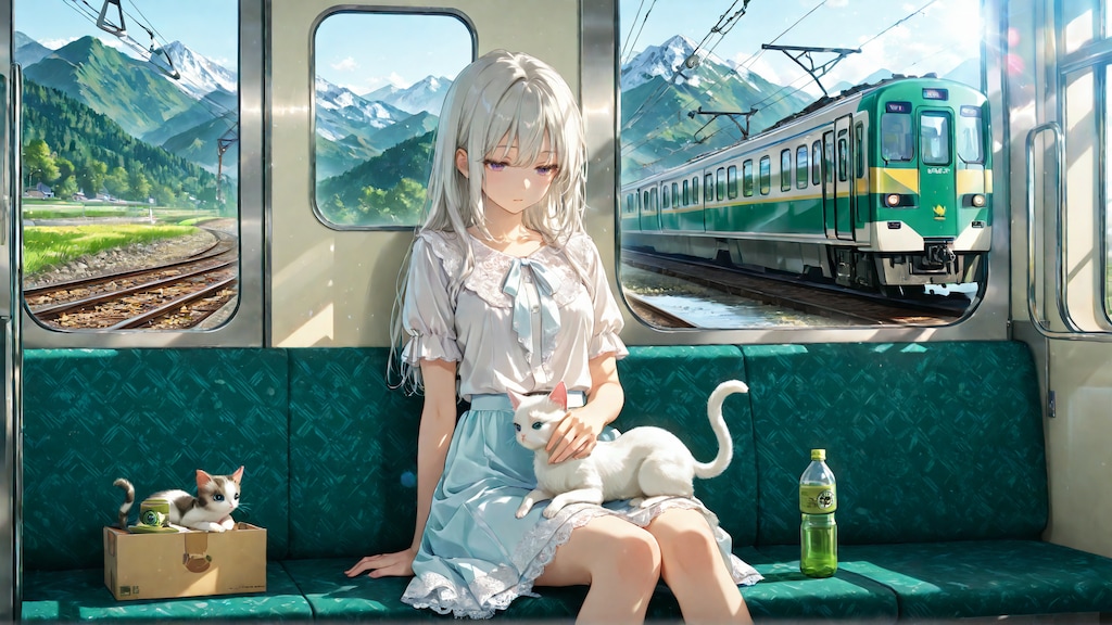 春旅 with 仔猫《Stable Diffusion XL版》