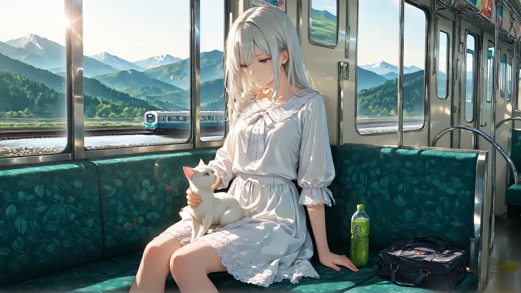 春旅 with 仔猫《Stable Diffusion XL版》