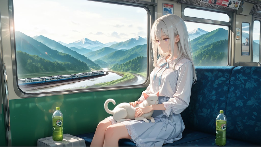 春旅 with 仔猫《Stable Diffusion XL版》