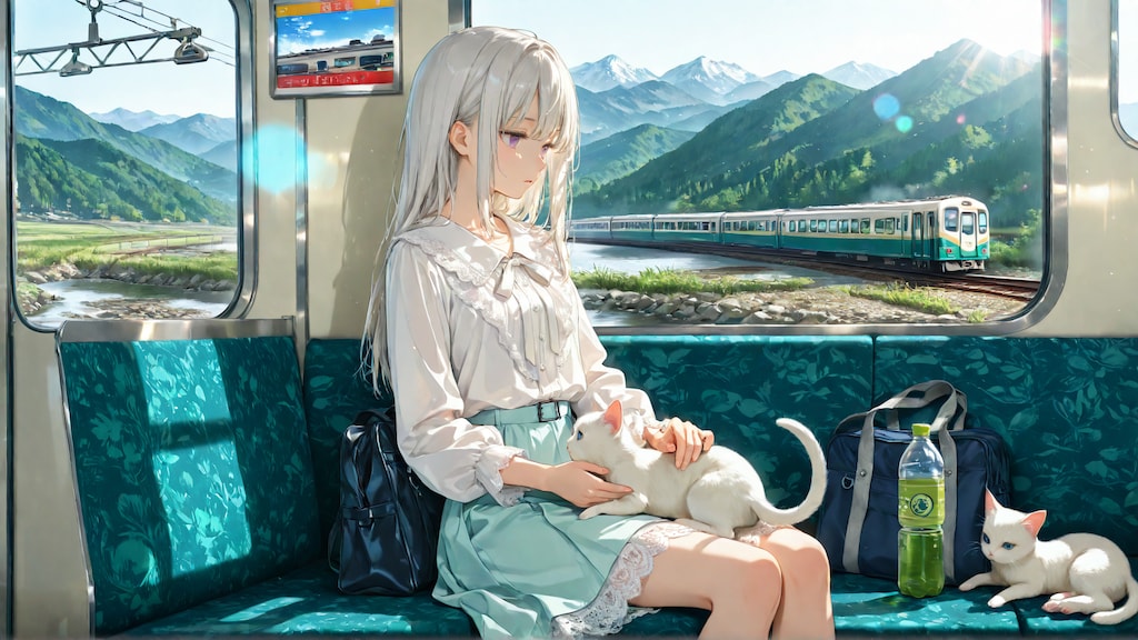 春旅 with 仔猫《Stable Diffusion XL版》