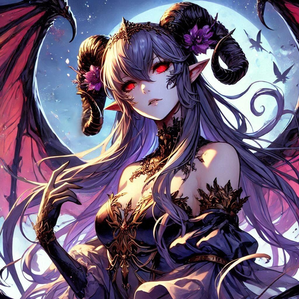 美しい魔族の女