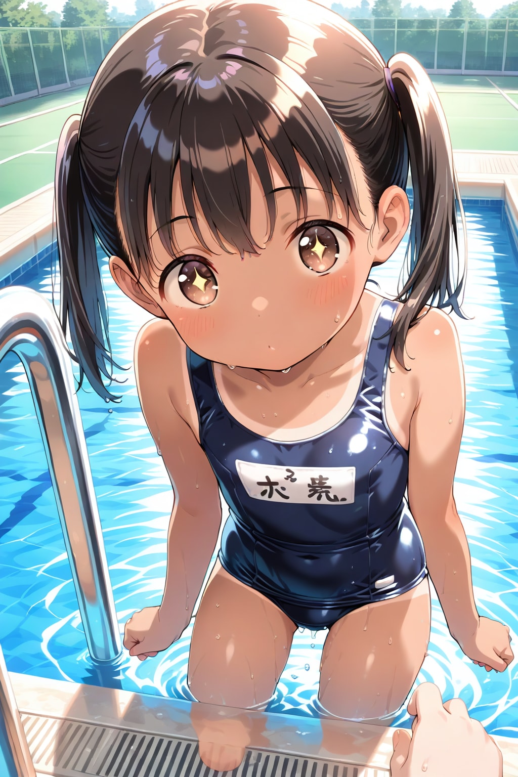 スク水美少女