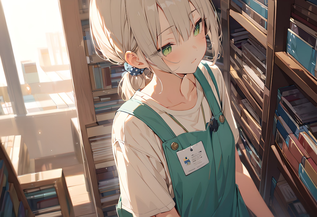 えーっと、あの本は...