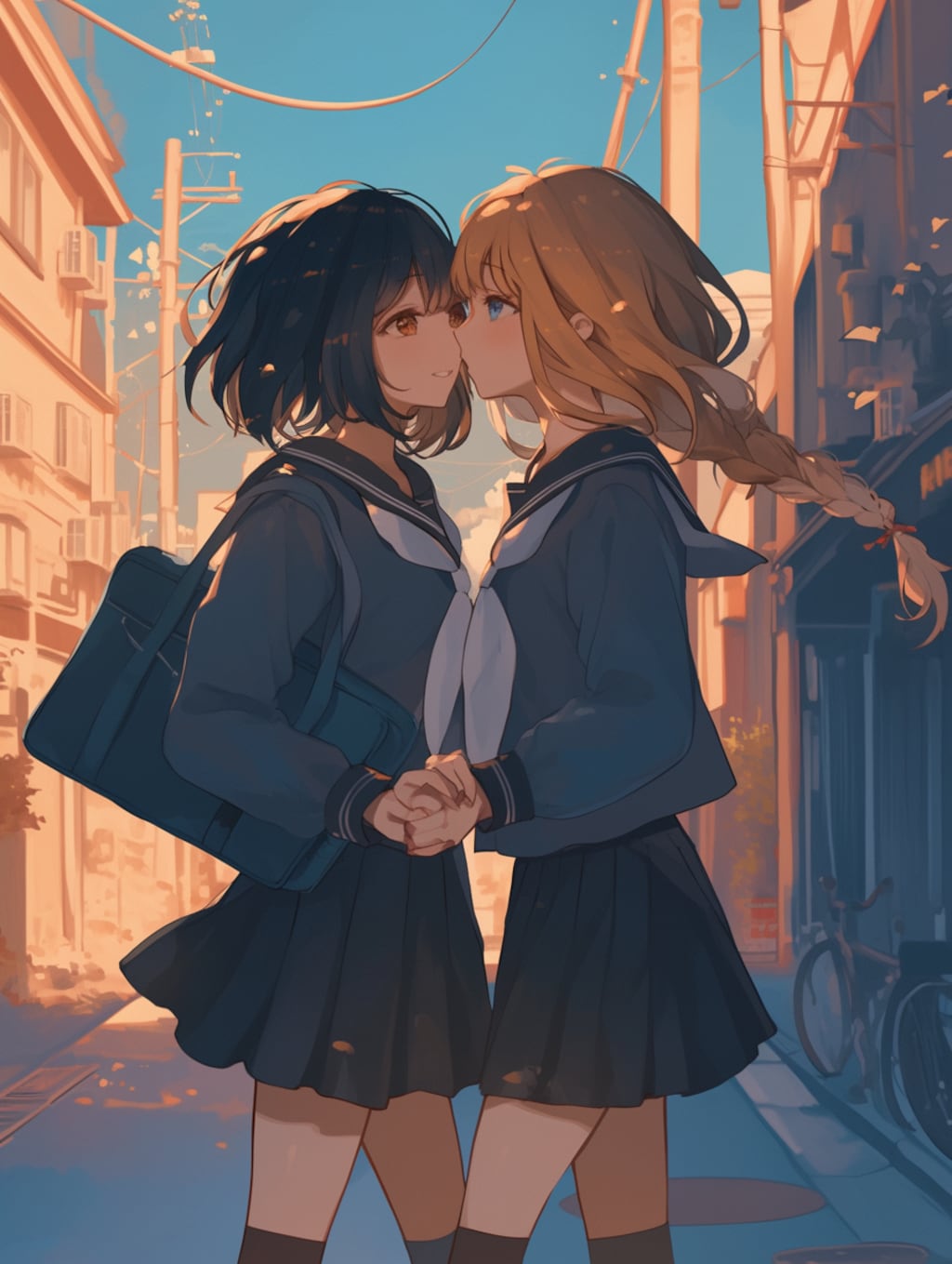 キスしたい二人のJK251