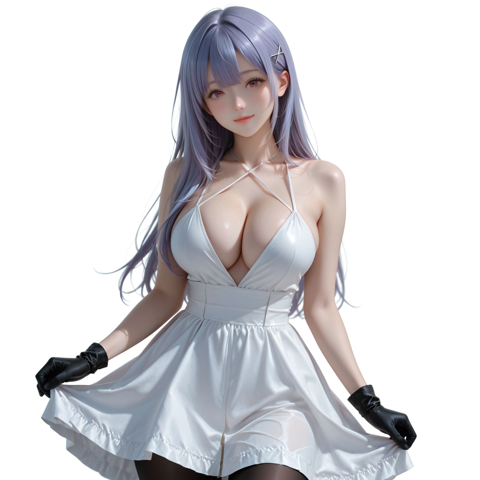 紫髪