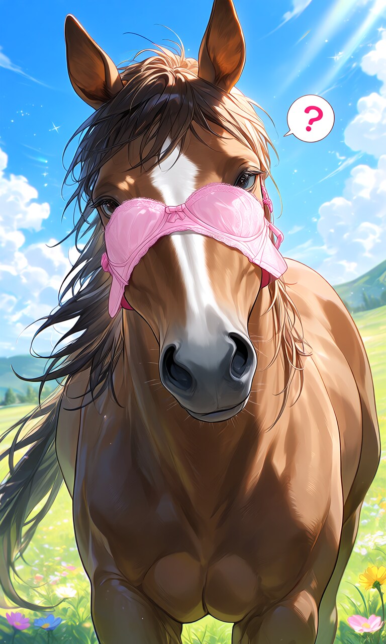 馬の目にブラ