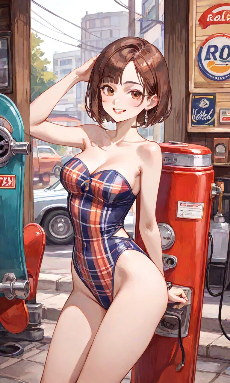 やる気の給油 | の人気AIイラスト・グラビア