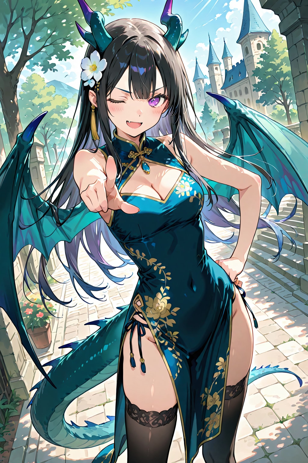 ここを通りたければあたしと勝負していきなさい！