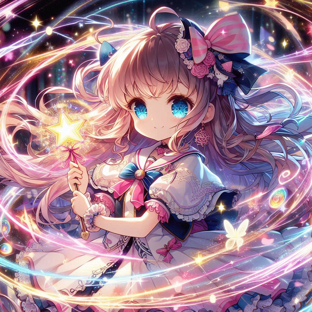 魔法少女(DALL-E)(4) | の人気AIイラスト・グラビア