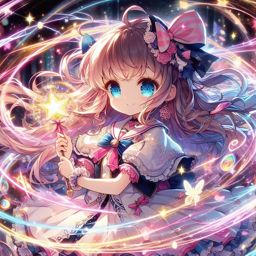 魔法少女(DALL-E)(4)