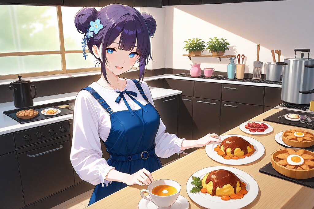 おだんごちゃん🍡✨と朝ごはん🥖☕✨