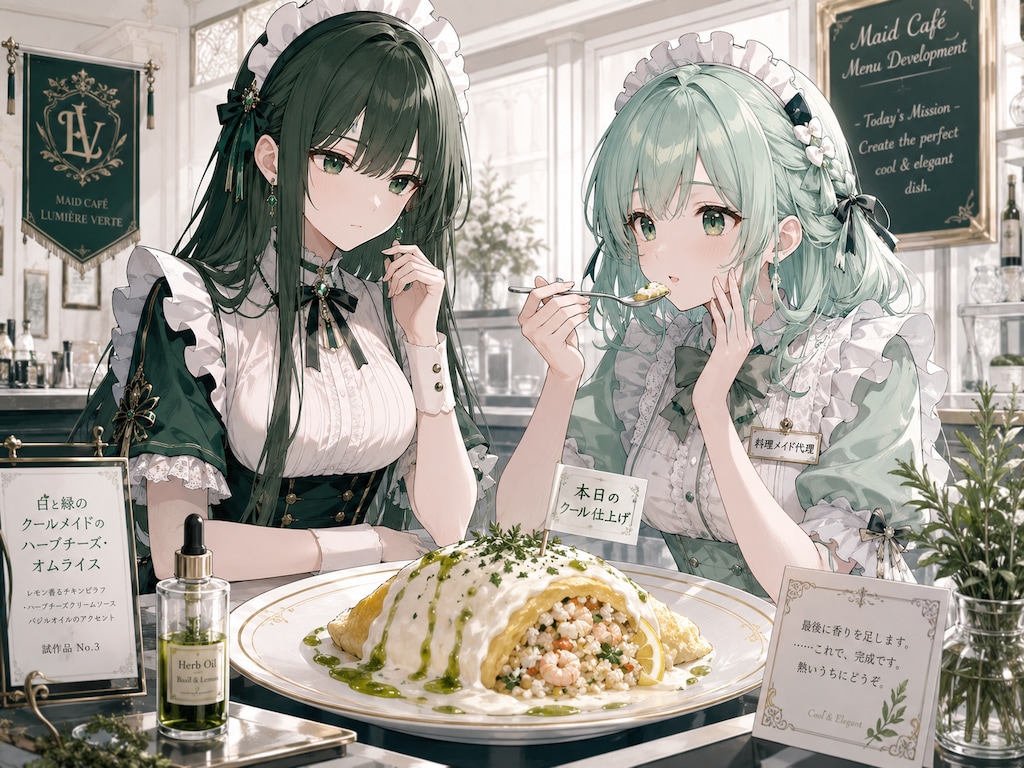 ハーブチーズ・オムライス試食会