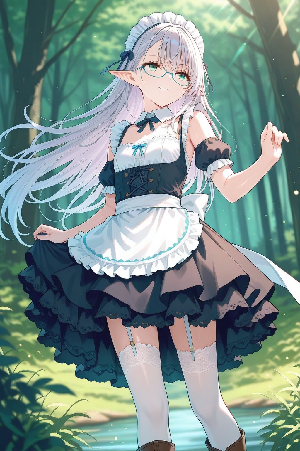 朝のメイドエルフ