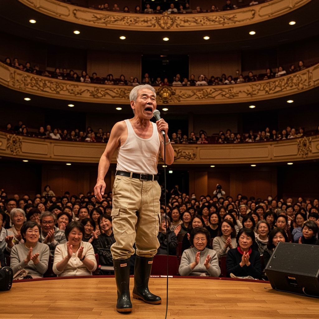 オペラハウスでのど自慢大会