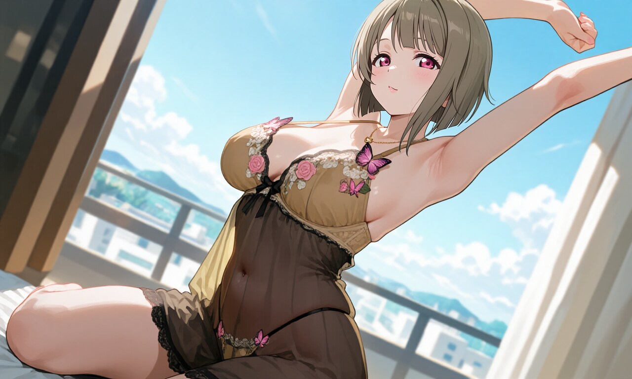 かすみんの勝負下着ですの♡　①