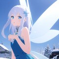 雪まつりの終わりと妖精さん 3枚目