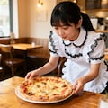ピザ屋のメイド 2枚目