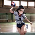 バレーボール 2枚目
