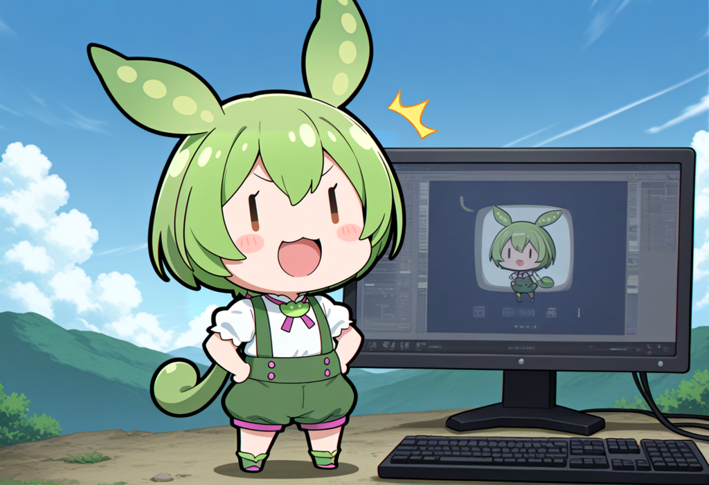 ずんだもんが来たのだ！