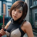 魅惑の忍者ビキニコスプレ！FF7のユフィ・キサラギが魅せるセクシーな武器とスタイル 3枚目