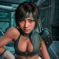 魅惑の忍者ビキニコスプレ！FF7のユフィ・キサラギが魅せるセクシーな武器とスタイル 5枚目