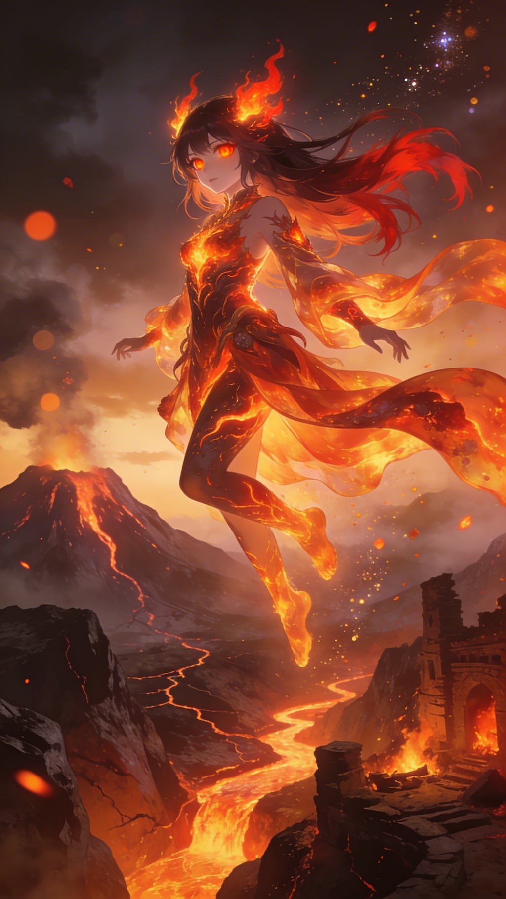 火の精霊 サラマンダー