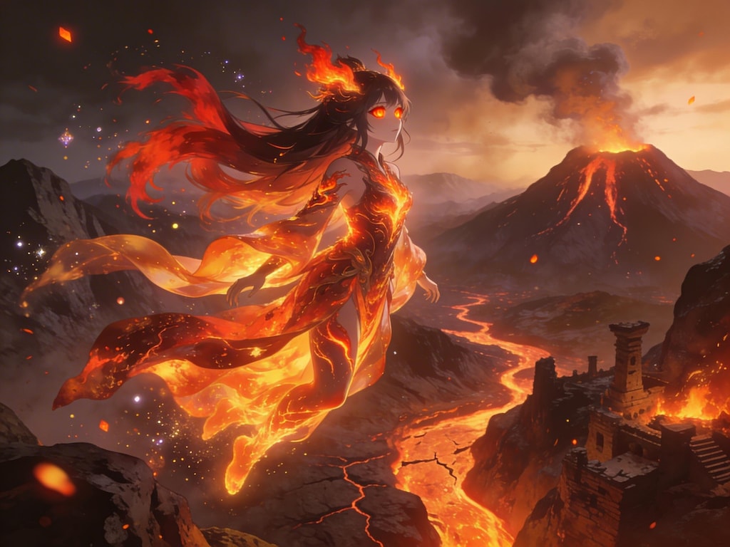 火の精霊 サラマンダー