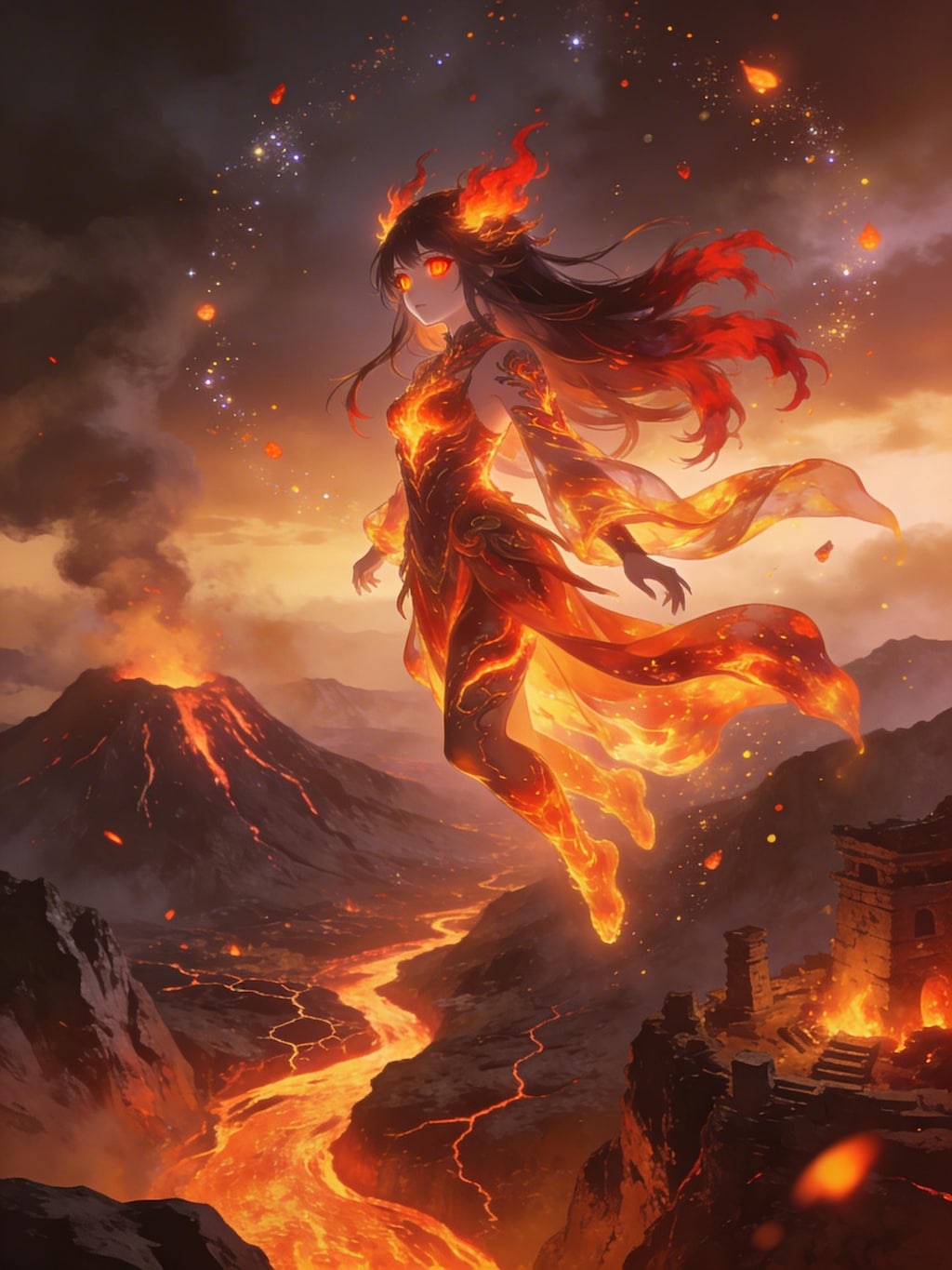 火の精霊 サラマンダー