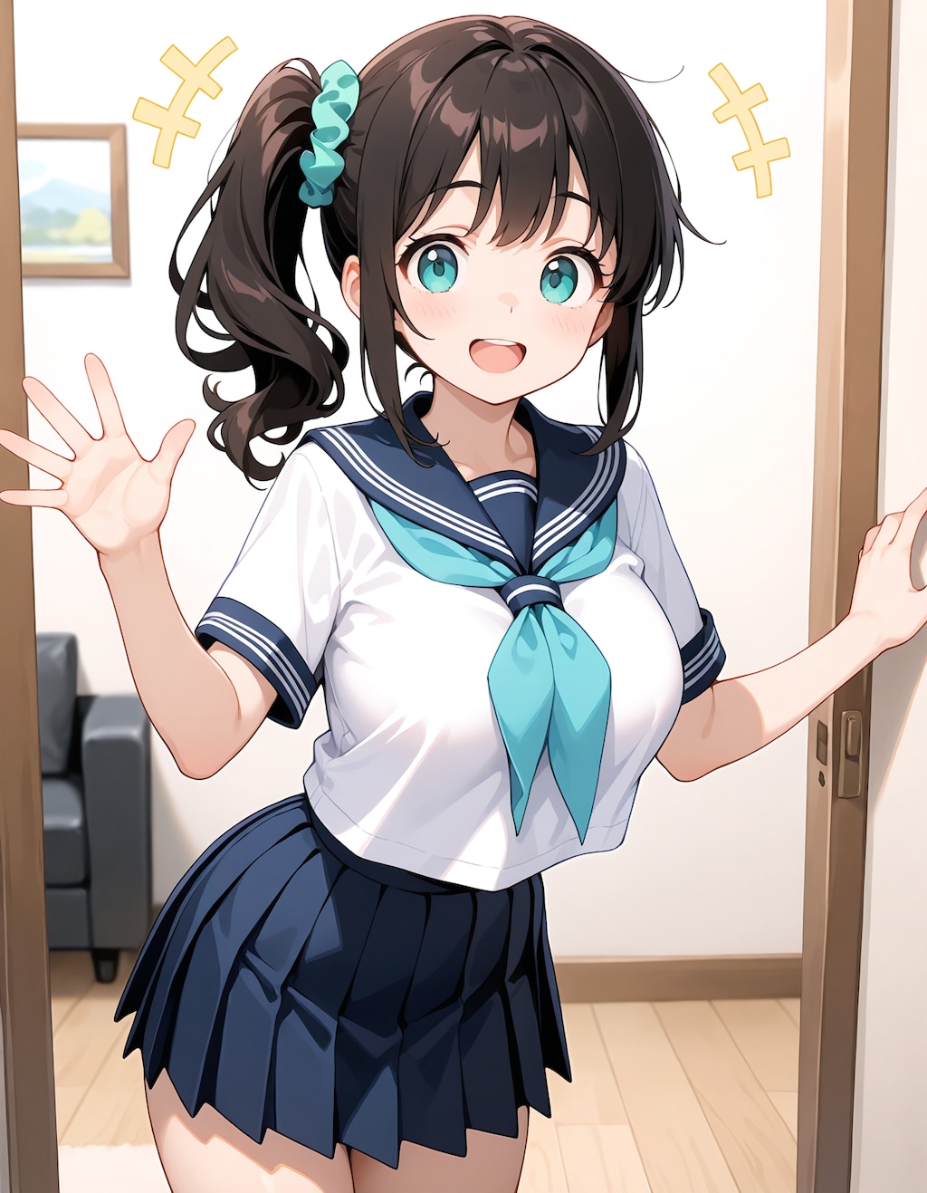 サイドポニテちゃん