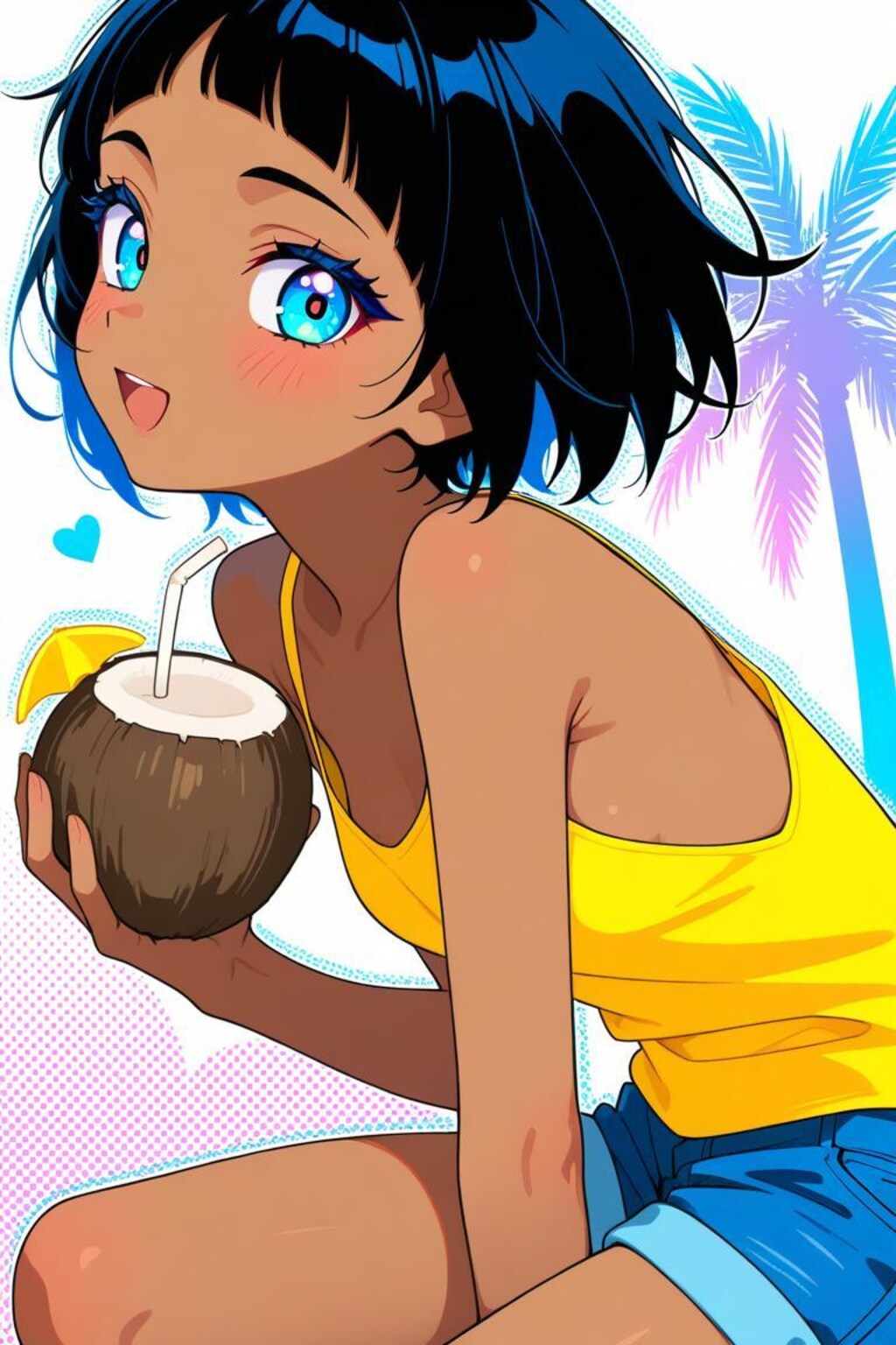 椰子の実ジュース