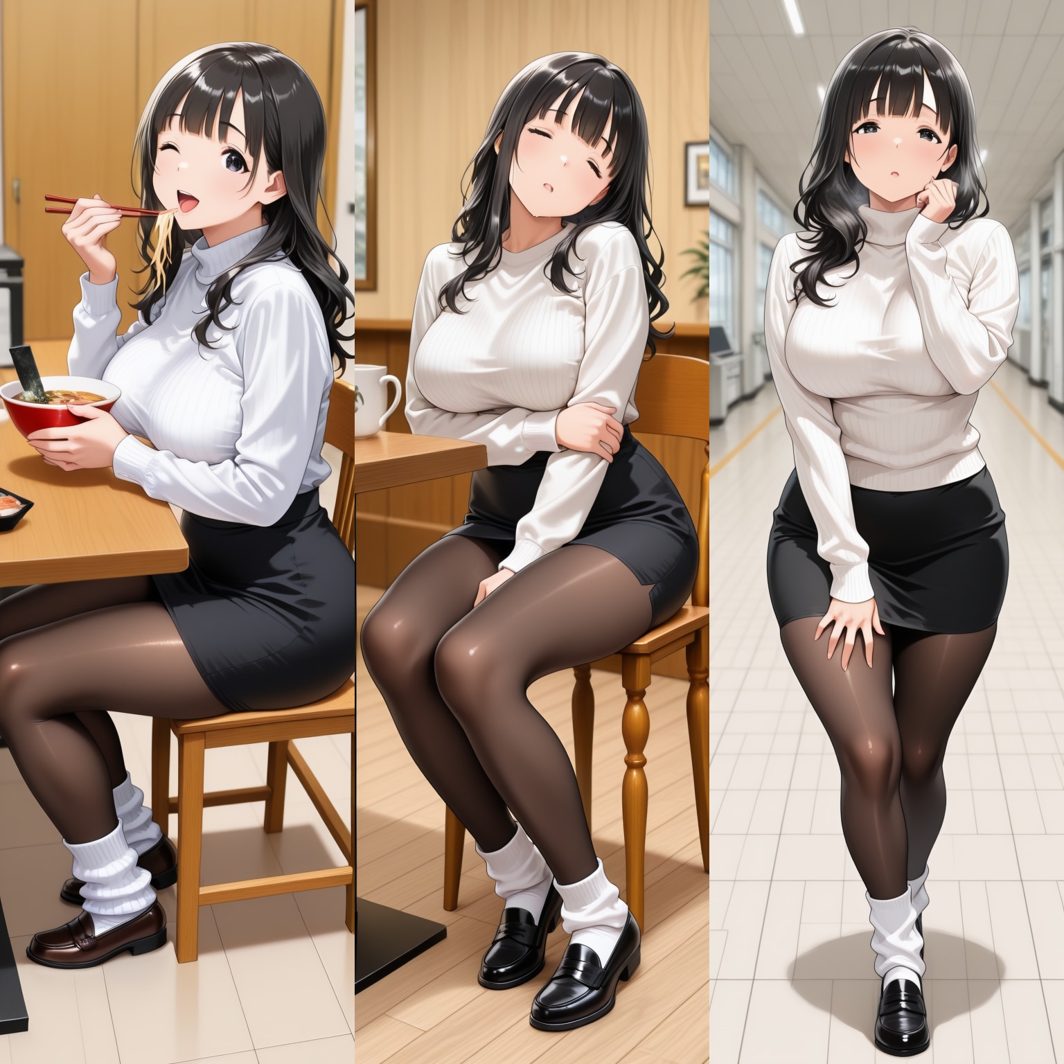 三大欲求 | の人気AIイラスト・グラビア