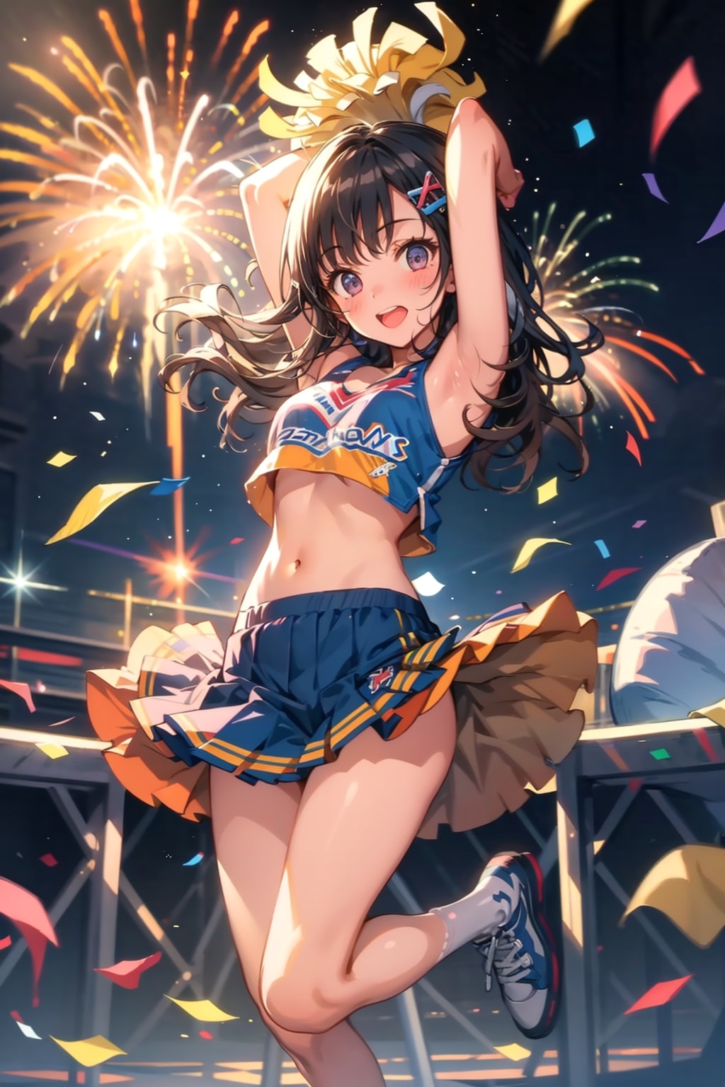 美少女チアガール | の人気AIイラスト・グラビア