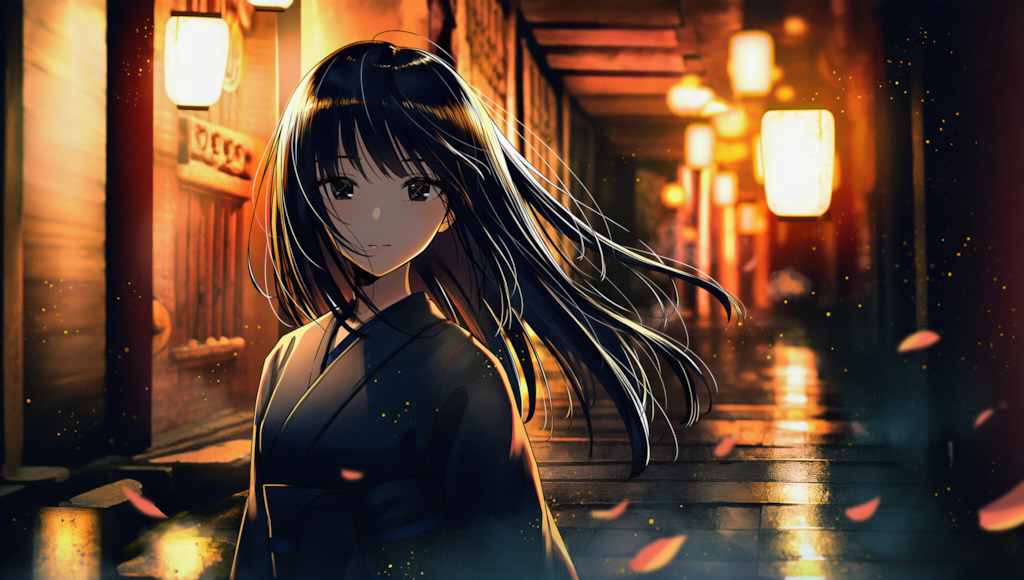 カラスの濡れ羽色