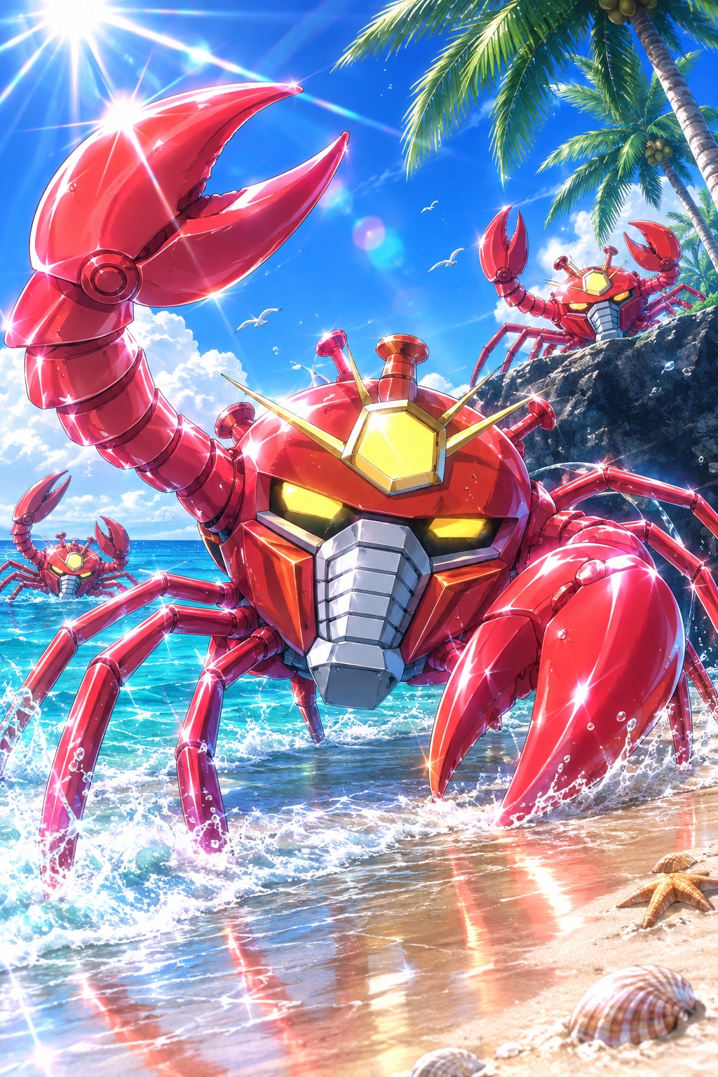 カニガンダム　機動武闘伝Gガンダム | の人気AIイラスト・グラビア